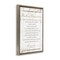 Stupell Industries Padre Nuestro Oración Framed Floater Canvas Wall Art